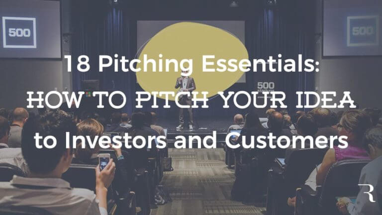 How to Pitch an Idea