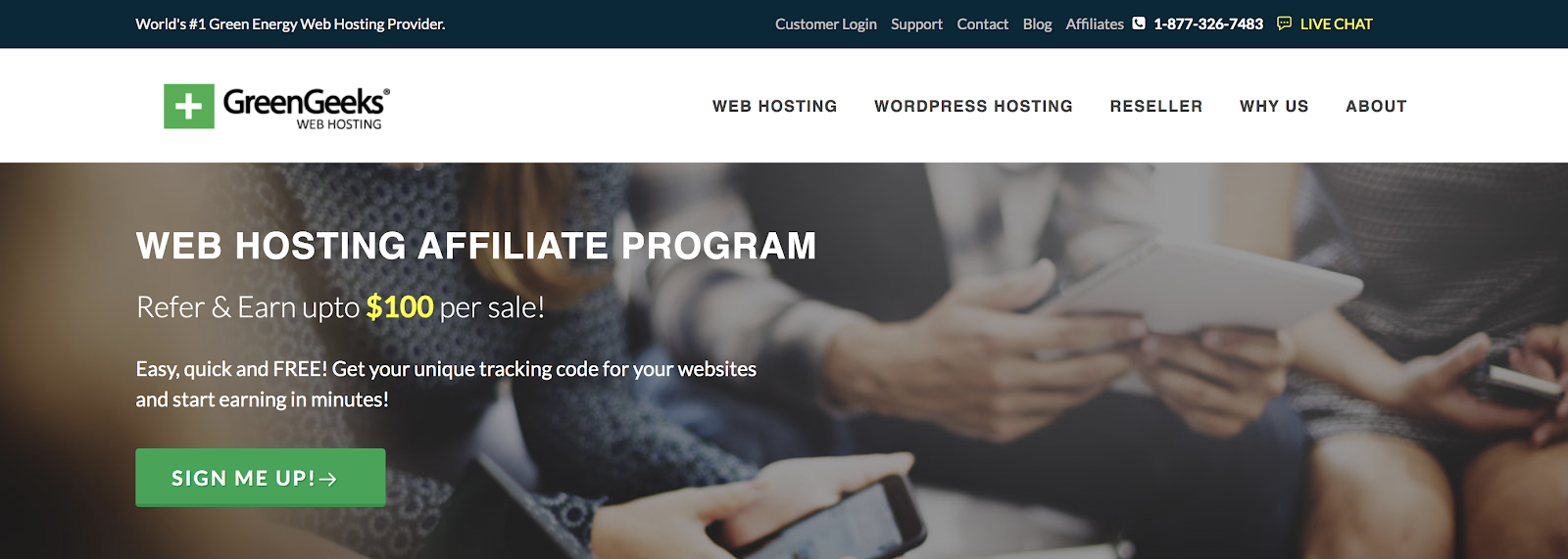 GreenGeeks Web Hosting Referral Program Details