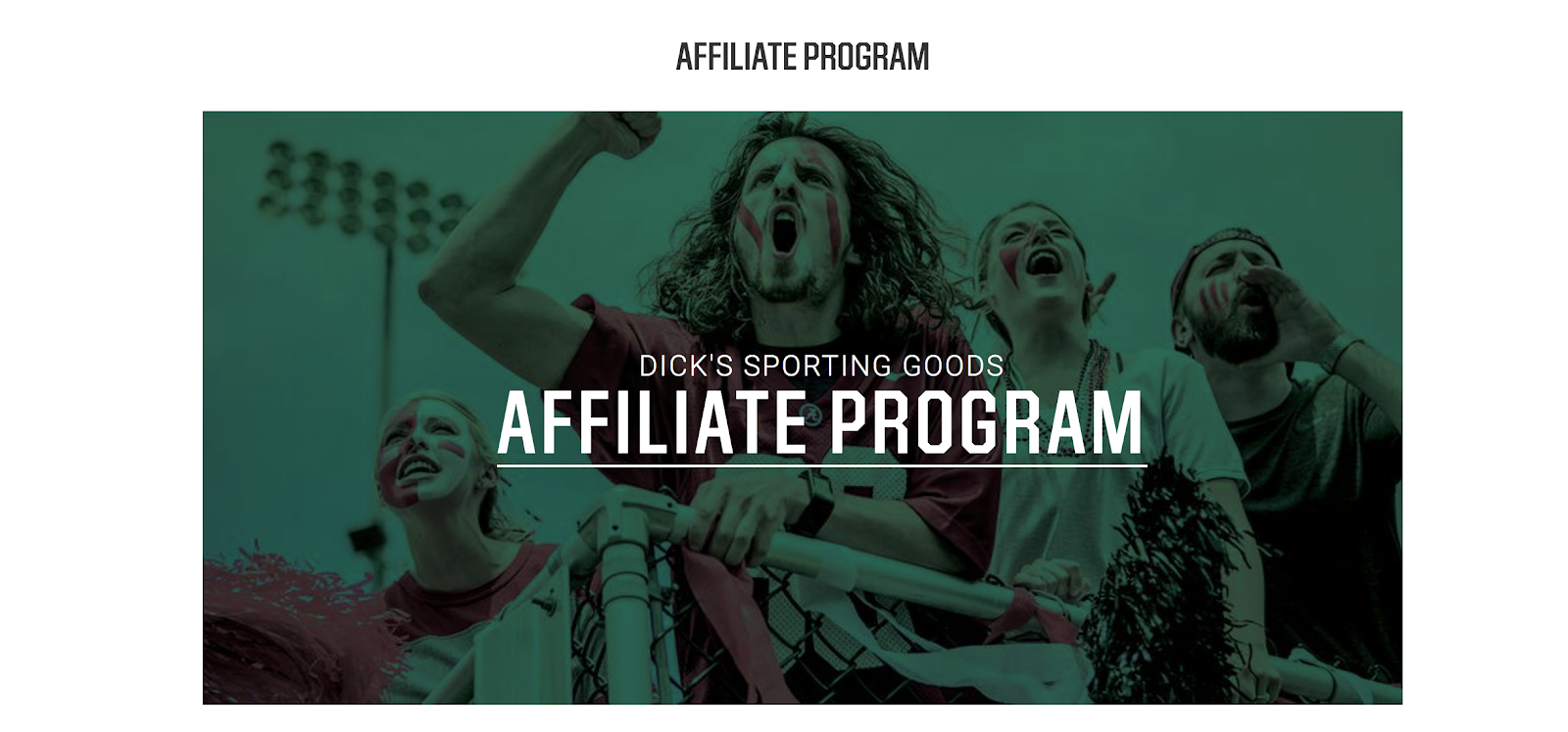 Dick's Sporting Goods Affiliate Program for Bloggers