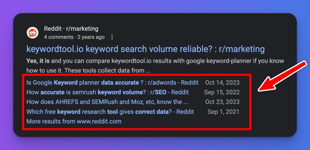 Are Keyword Tools Accurate? Reddit Forum Results