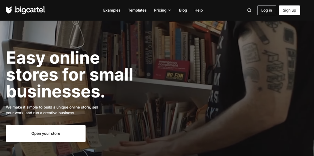 Best Ecommerce Website Builders - Big Cartel