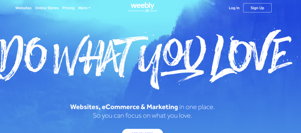 Best Ecommerce Website Builders - Weebly Pricing