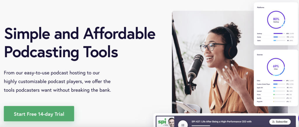 Best Podcast Hosting Platforms - Fusebox