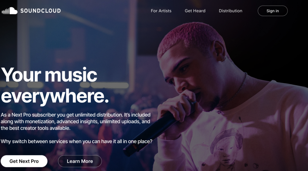 Best Podcast Hosting Platforms - SoundCloud