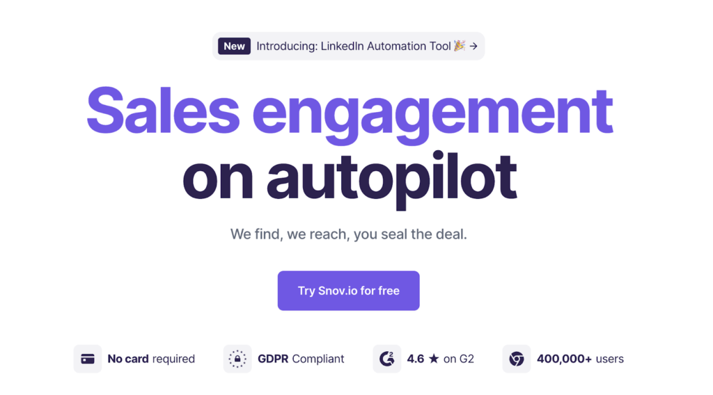 Hunter vs Snov (Comparison)