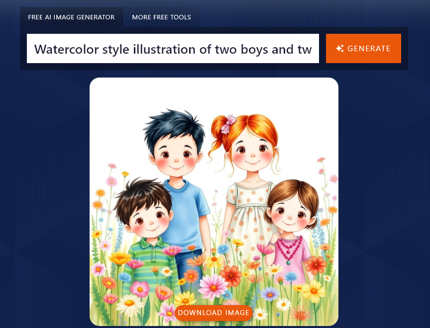 Example Output of an AI Image from Our Free AI Image Creation Tools