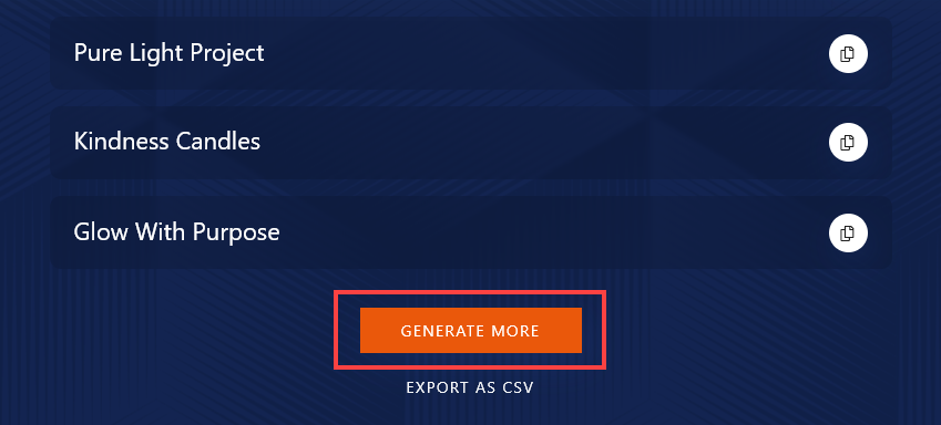 Generating More Options Using the Business Name Generator