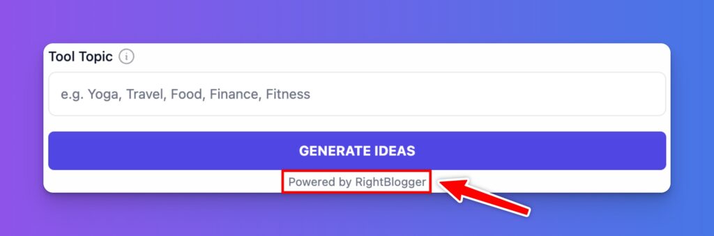Tool Studio Branding Screen Shot