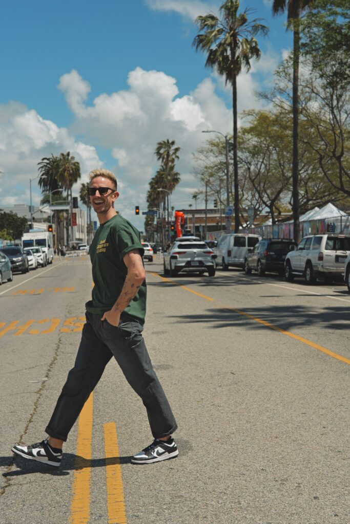 Ryan Robinson Venice Crossing Street